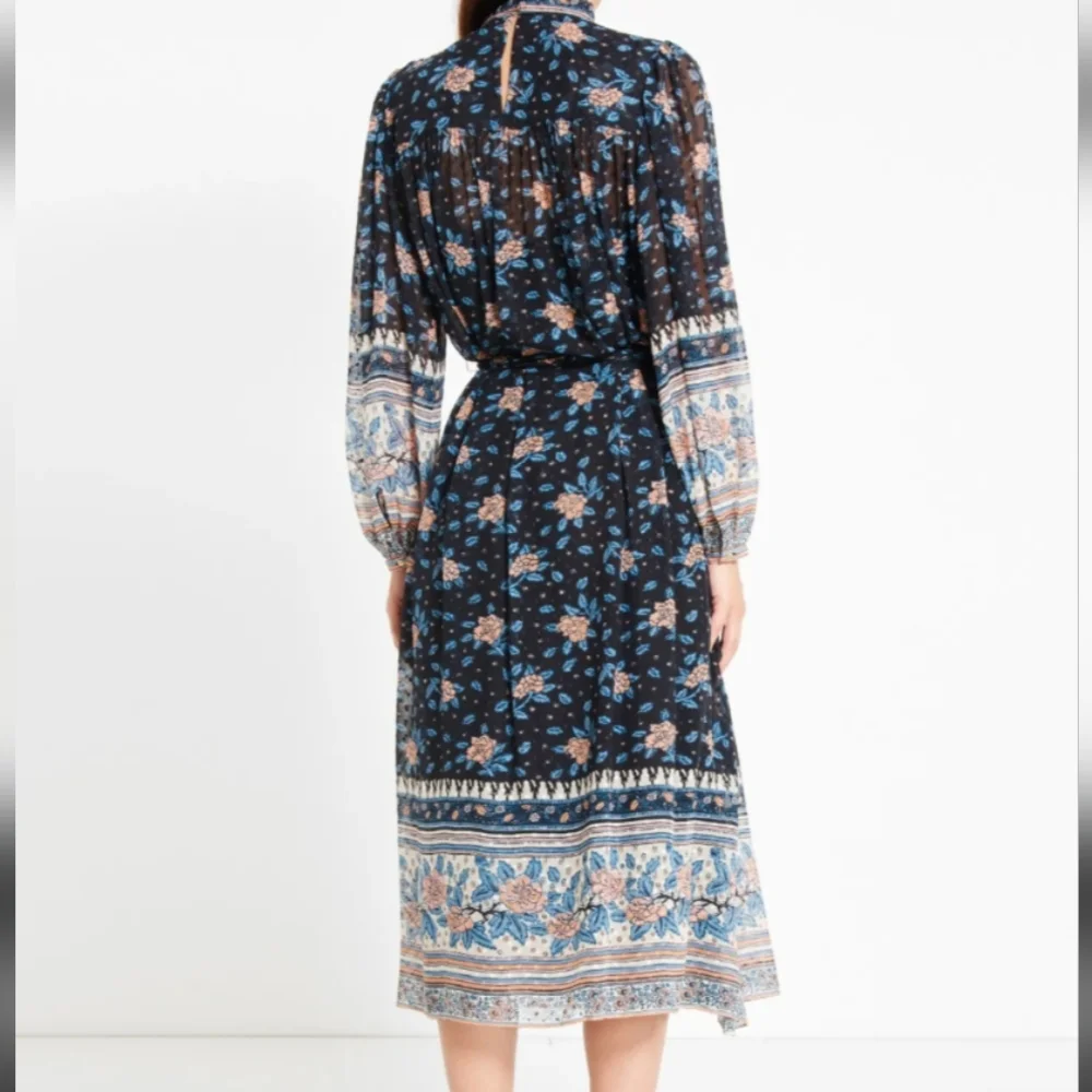 Ulla Johnson Prisma Silk Georgette Dress size 6 - Picture 5 of 16